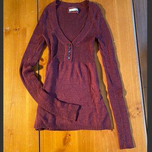 Aeropostale, Maroon, Long Sleeve Sweater